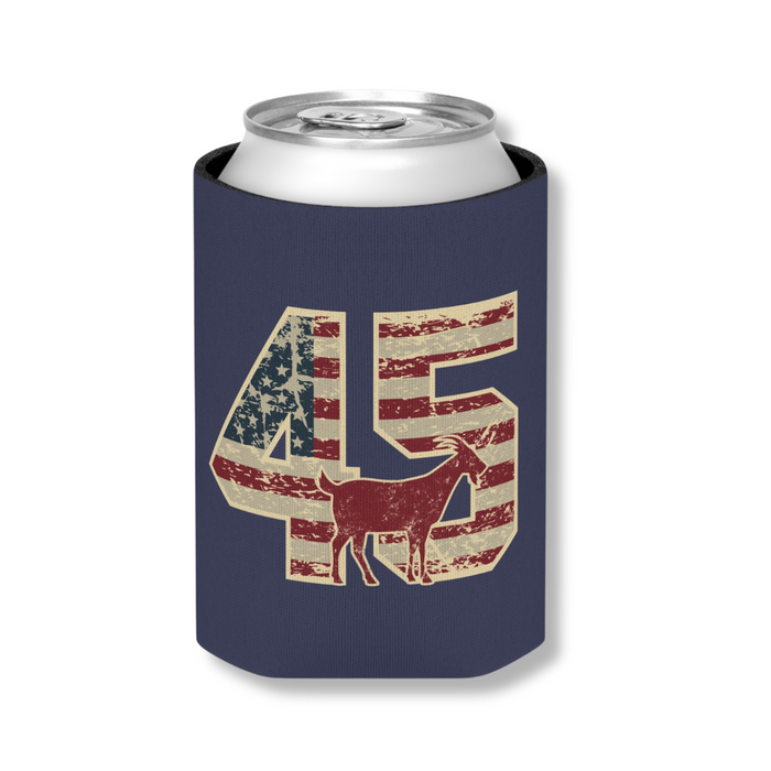 Patriotic Trump 45 G.O.A.T. Can Cooler (Exclusive)