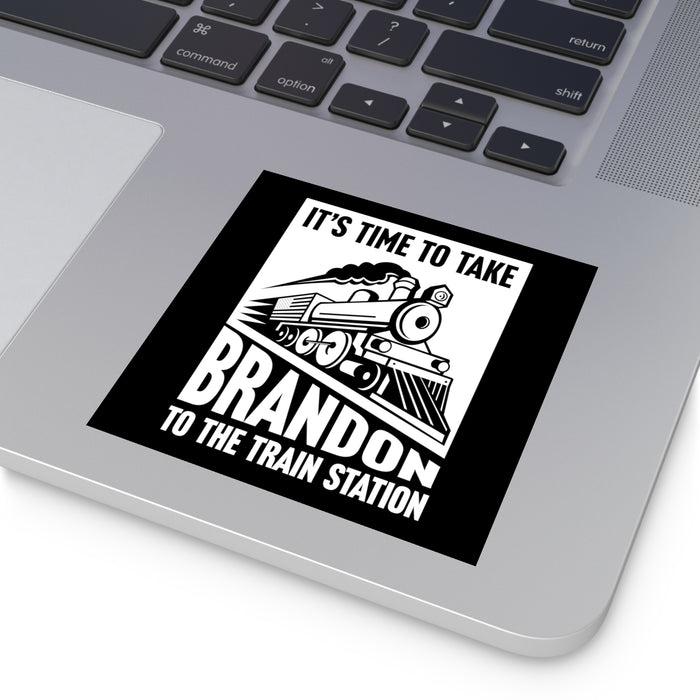 Brandon Train Station Sticker (Indoor\Outdoor)