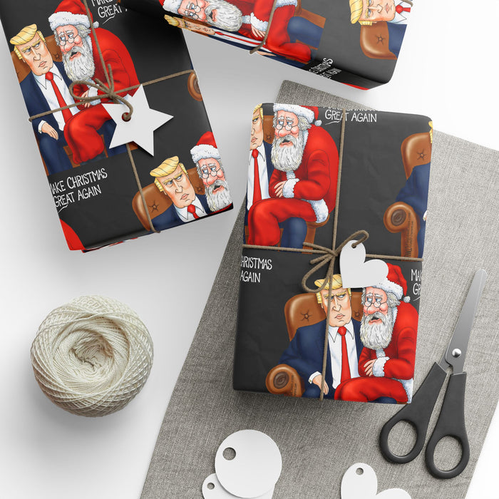 Make Christmas Great Again Custom-Made Wrapping Paper (3 Roll Sizes)