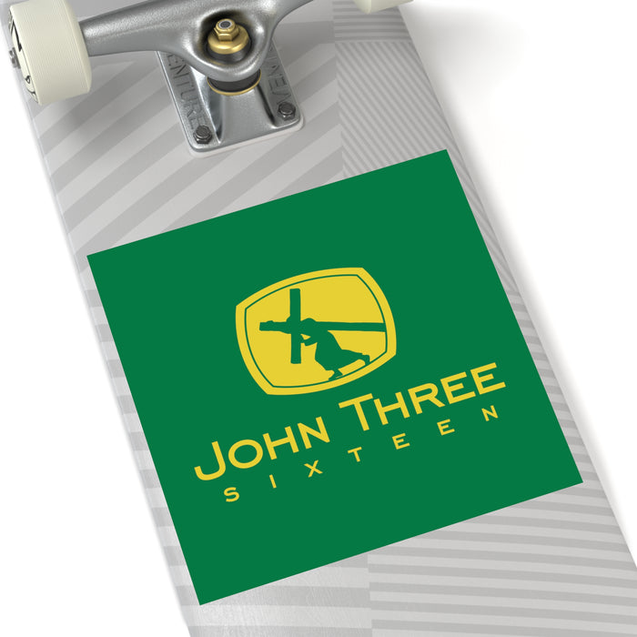 John Three Sixteen Sticker (Indoor\Outdoor)