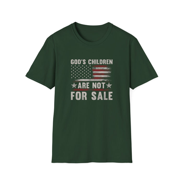 God's Children Are Not For Sale Unisex T-Shirt (Design 7)