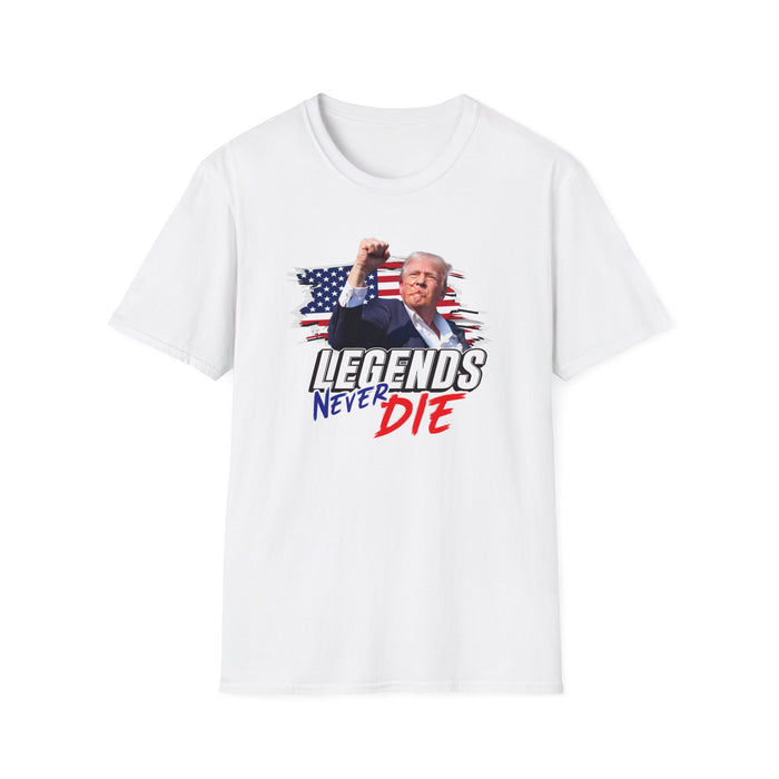 Trump Patriotic: Legends Never Die T-Shirt