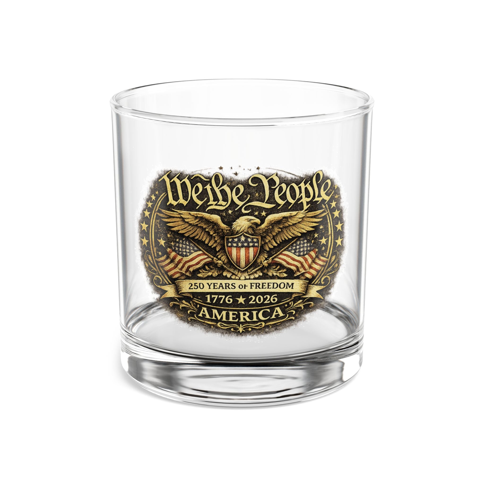 We the People – 250 Years of Freedom Heritage Glass (1776–2026 Edition)