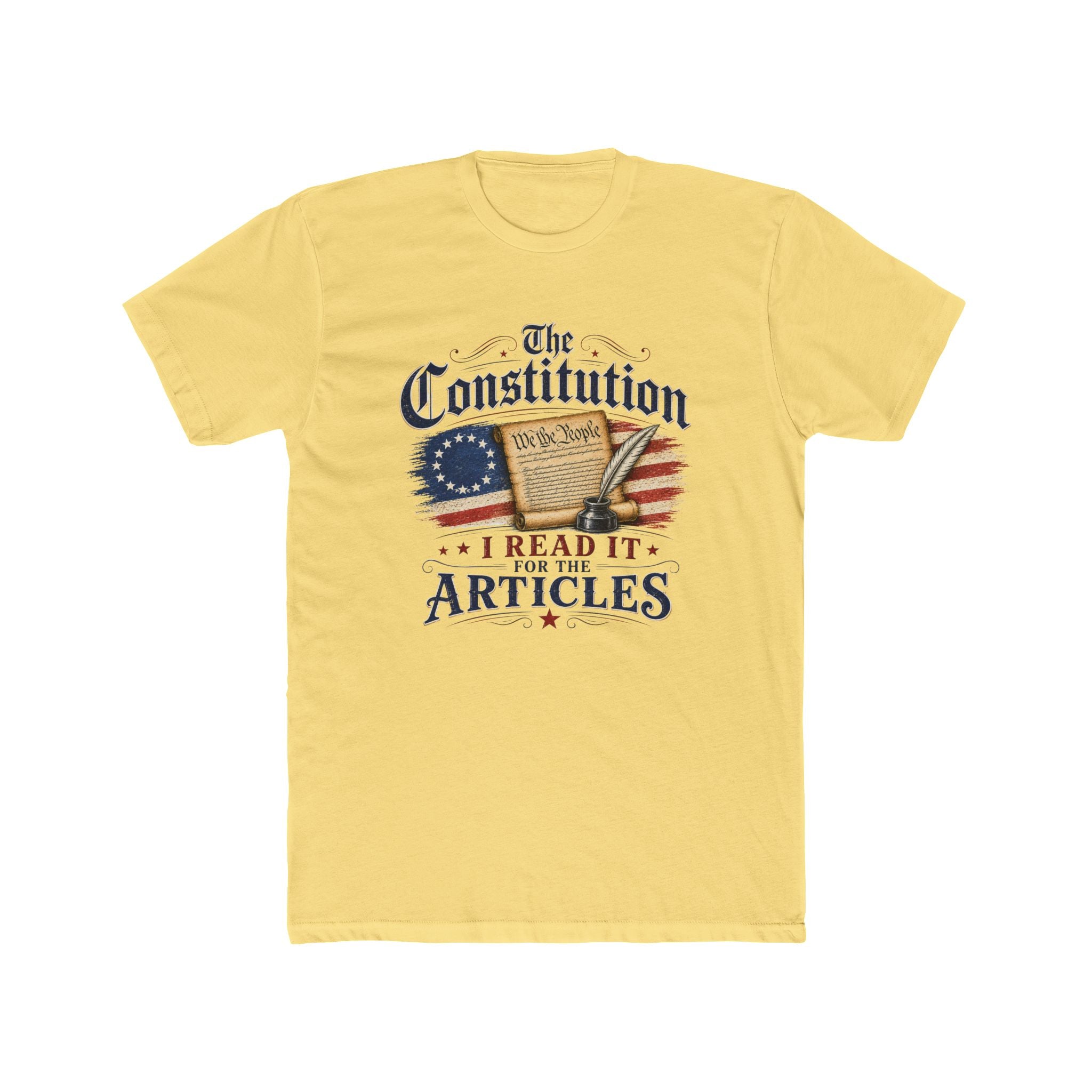The Constitution "I Read It for the Articles" T-Shirt | Founding Documents Patriotic Tee