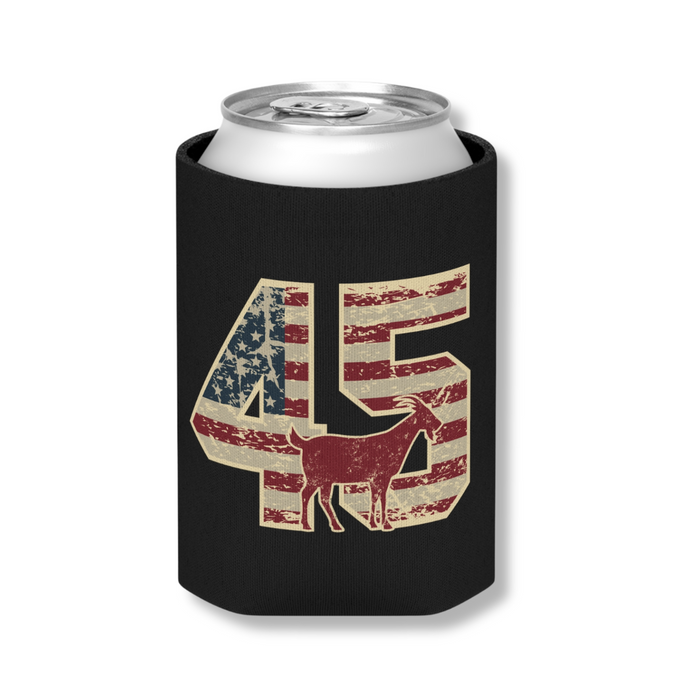 Patriotic Trump 45 G.O.A.T. Can Cooler (Exclusive)