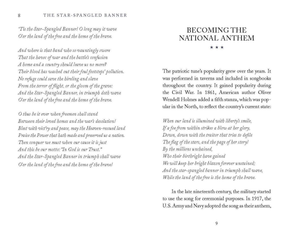 The Star-Spangled Banner Pocket Hardback Book