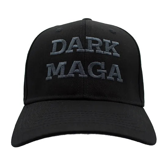 Dark MAGA Custom Embroidered Hat