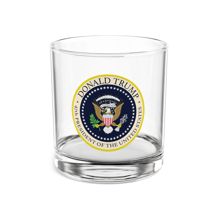 Donald Trump 47th President of the United States Glass