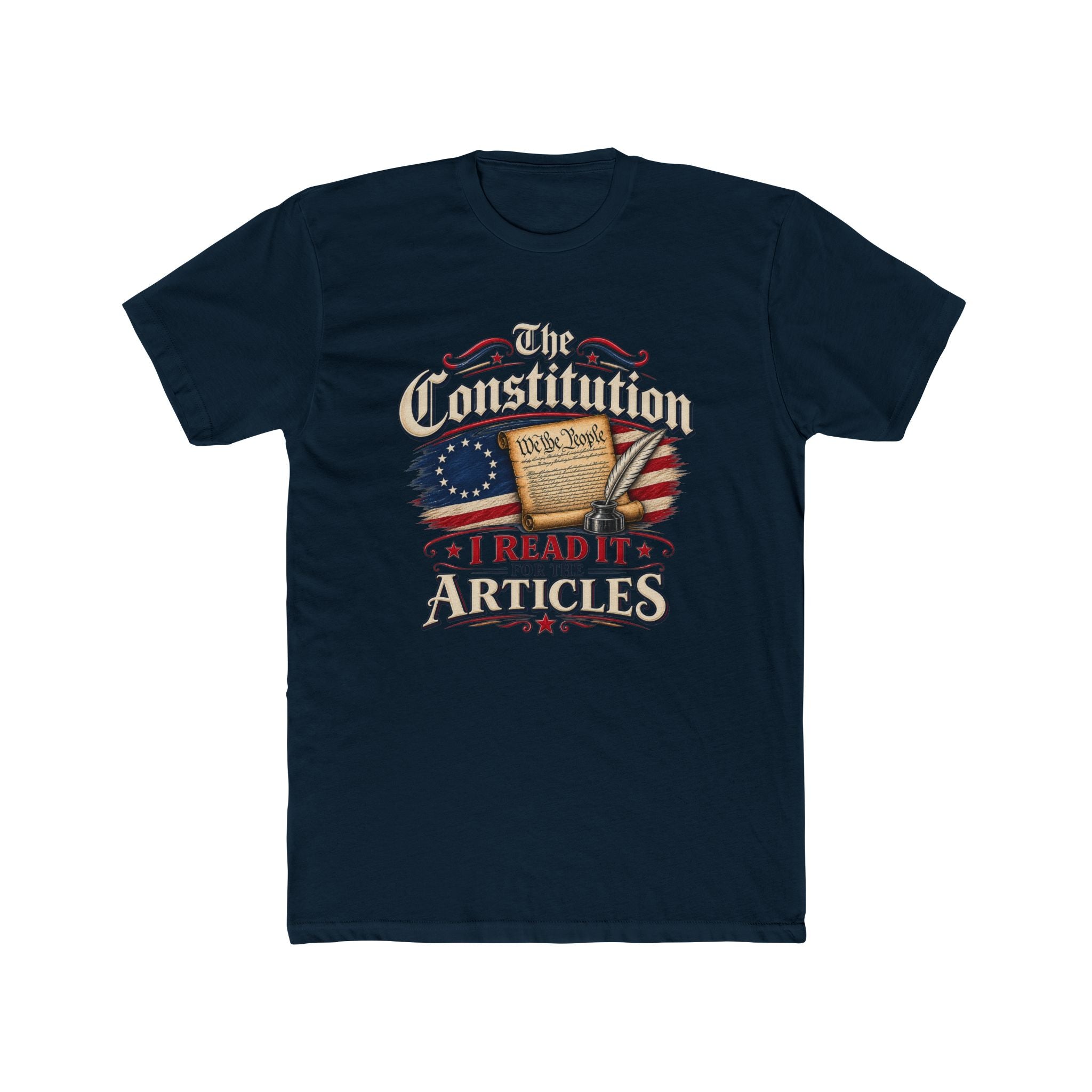 The Constitution "I Read It for the Articles" T-Shirt | Founding Documents Patriotic Tee