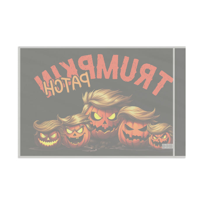 Trumpkin Patch Halloween Custom Banner Flag (3 Sizes)