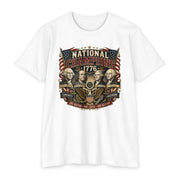 "National Champions 1776" Patriotic T-Shirt – Custom Design Vintage Founding Fathers USA