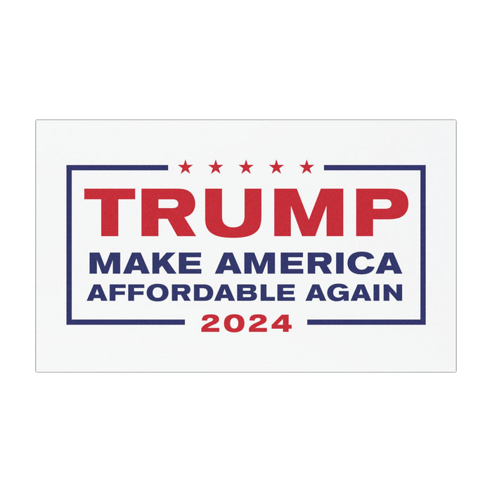 Trump 2024 Make America Affordable Again Car Magnet