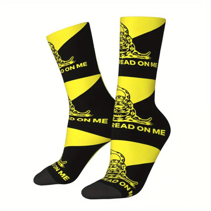 Gadsden "Don't Tread On Me" Knit Socks