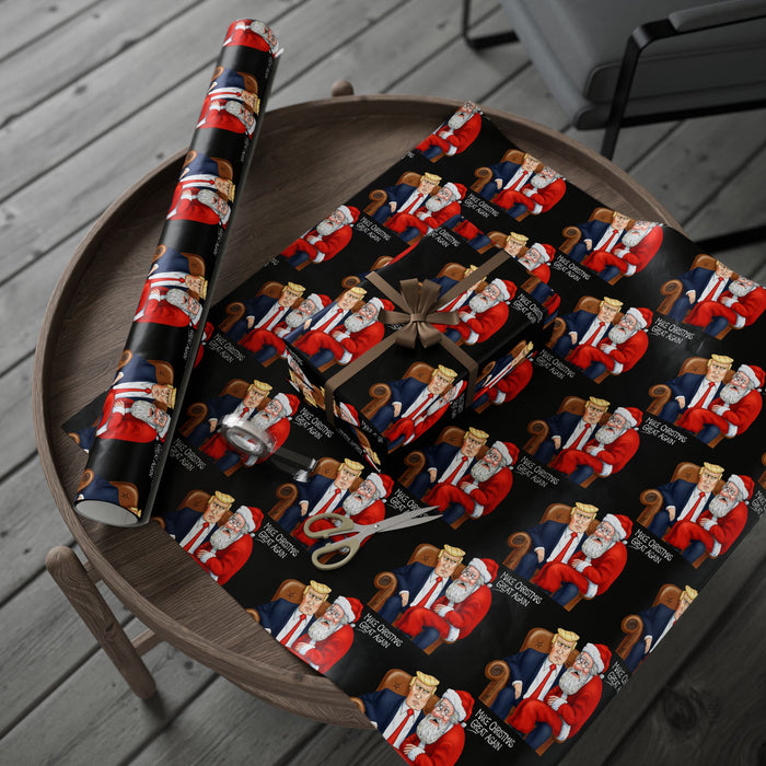 Make Christmas Great Again Custom-Made Wrapping Paper (3 Roll Sizes)