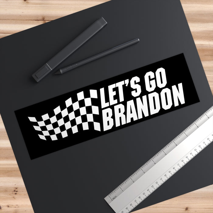 Let's Go Brandon (Design 5) Bumper Sticker