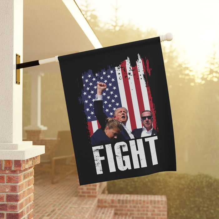 USA Trump Fight Flag (Garden or House Banner)