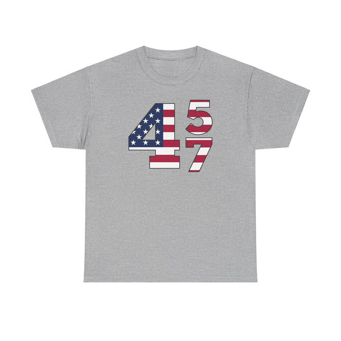 Patriotic Trump 45/47 T-Shirt