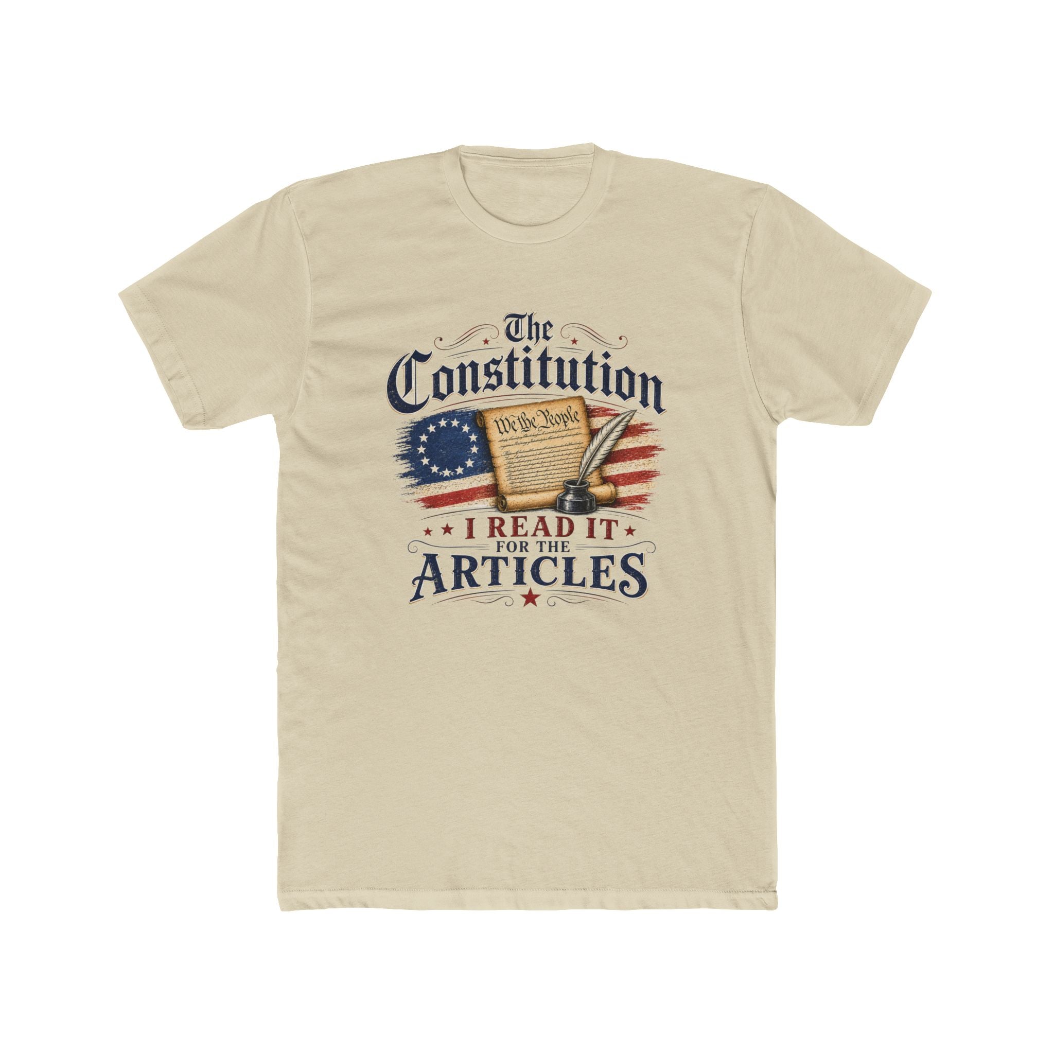 The Constitution "I Read It for the Articles" T-Shirt | Founding Documents Patriotic Tee