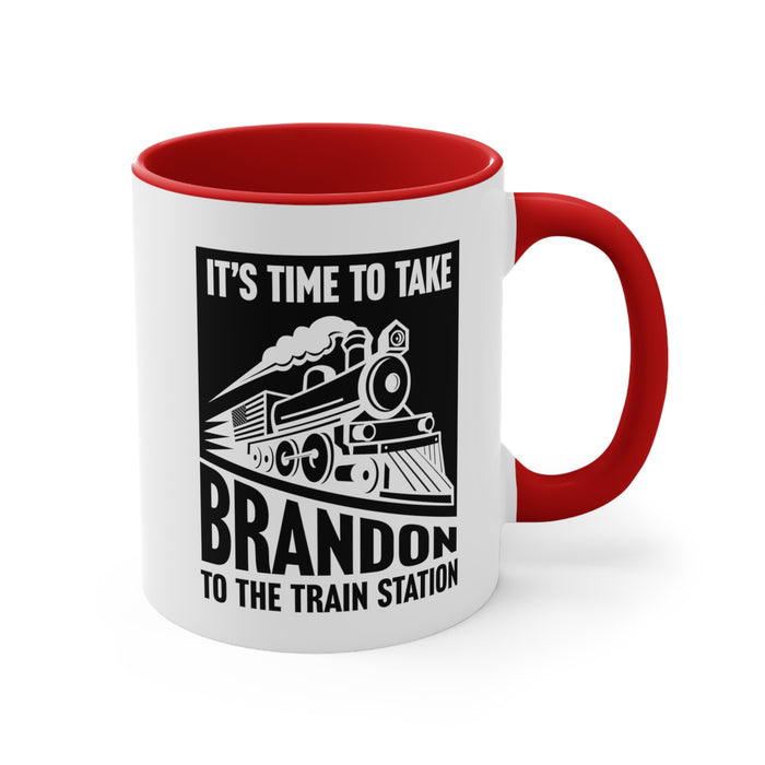 Brandon Train Station Mug