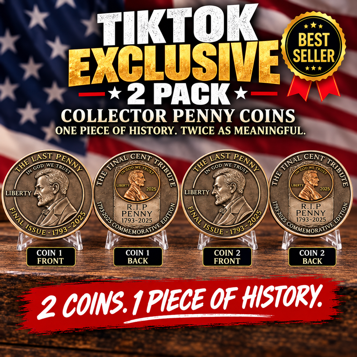 The Last Penny Best Seller 2-Coin Bundle | TikTok Exclusive