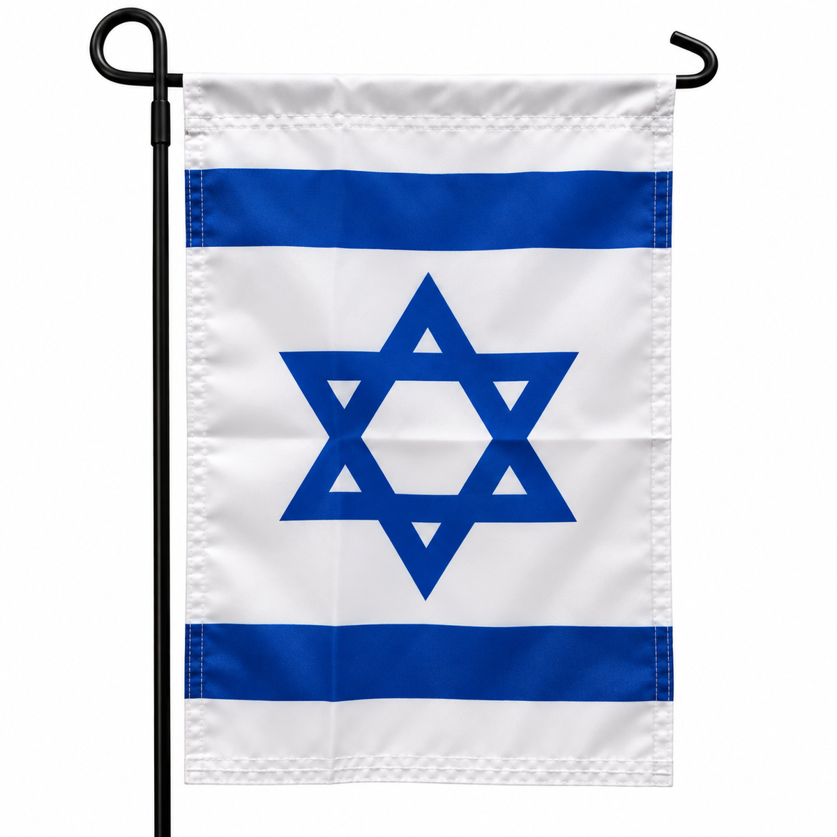 Israel Star of David Garden Flag – 12 × 18 in.