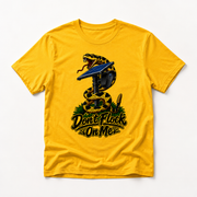 Don't Flock On Me Gadsden T-Shirt | Patriotic Rattlesnake Graphic Tee | 2A Statement Shirt
