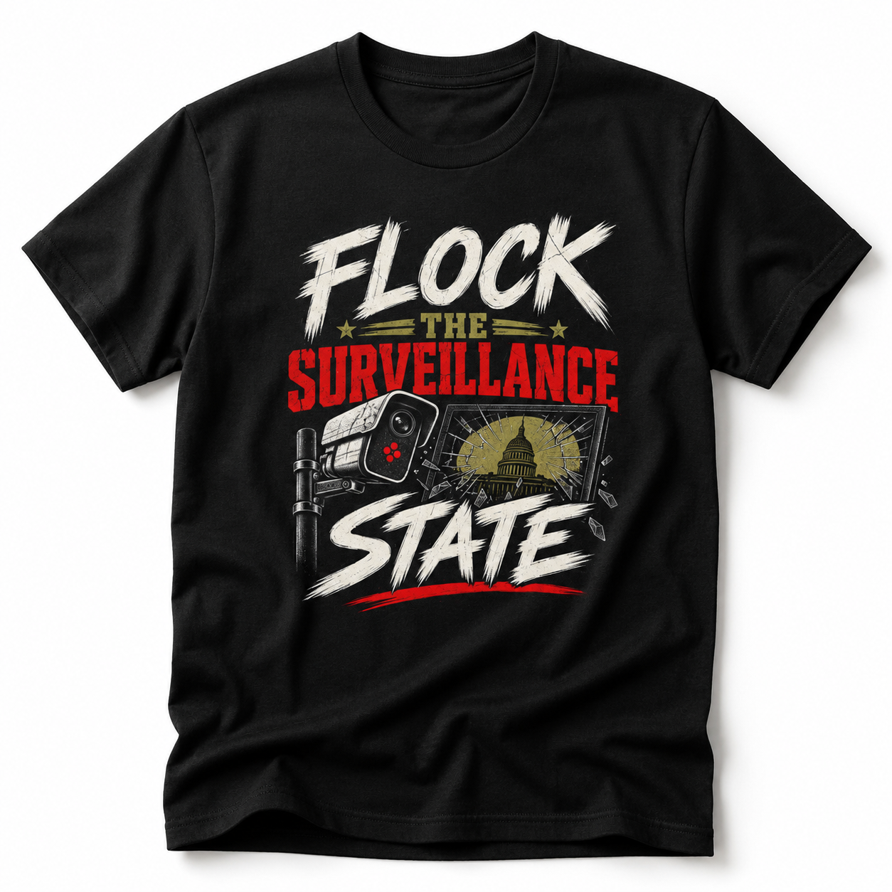Flock the Surveillance State T-Shirt