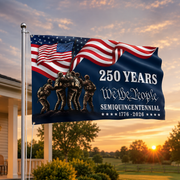 250 Years We The People Flag | Semiquincentennial 1776–2026 Patriotic American Flag | 3'x5'