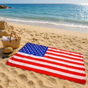 USA American Flag Beach Towel