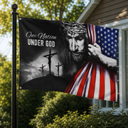 One Nation Under God Reveal Flag 3'x5'