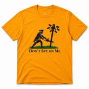 'Don’t Spy On Me' Flock Camera Graphic T-Shirt