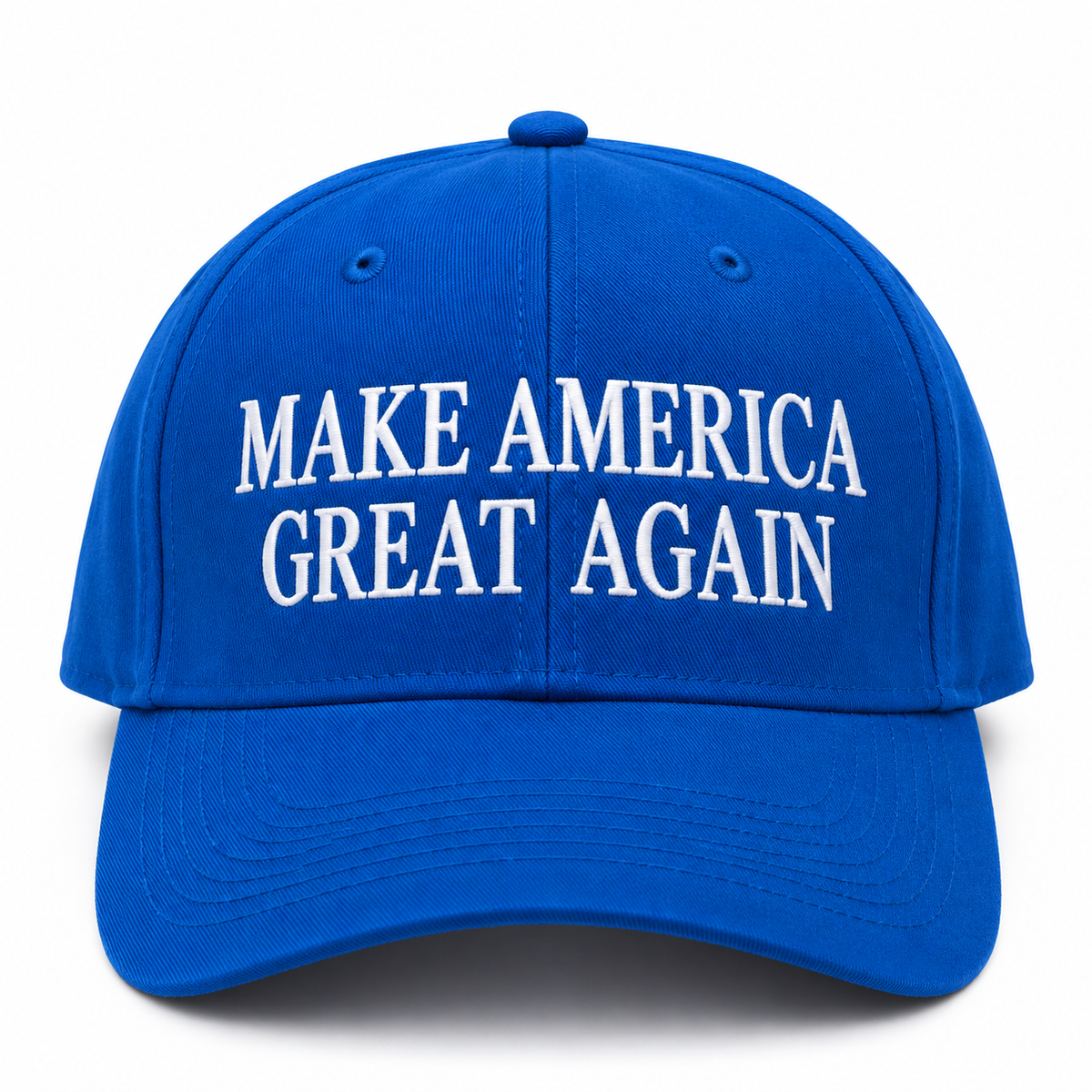 Premium Make America Great Again Embroidered Hat (Turquoise)
