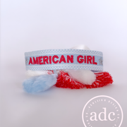 American Girl Patriotic Woven Bracelet