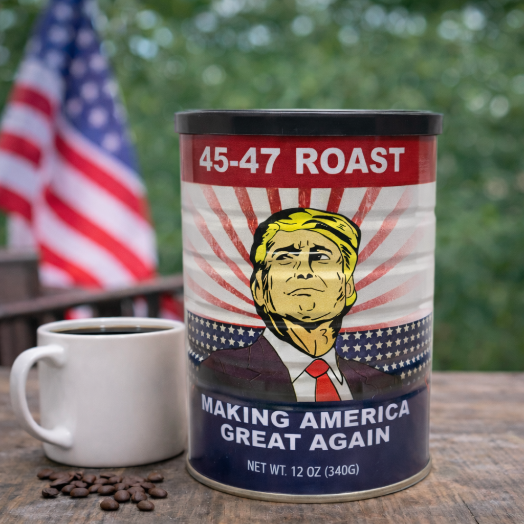 Limited Edition Trump 45-47 Coffee Roast (12oz Can)