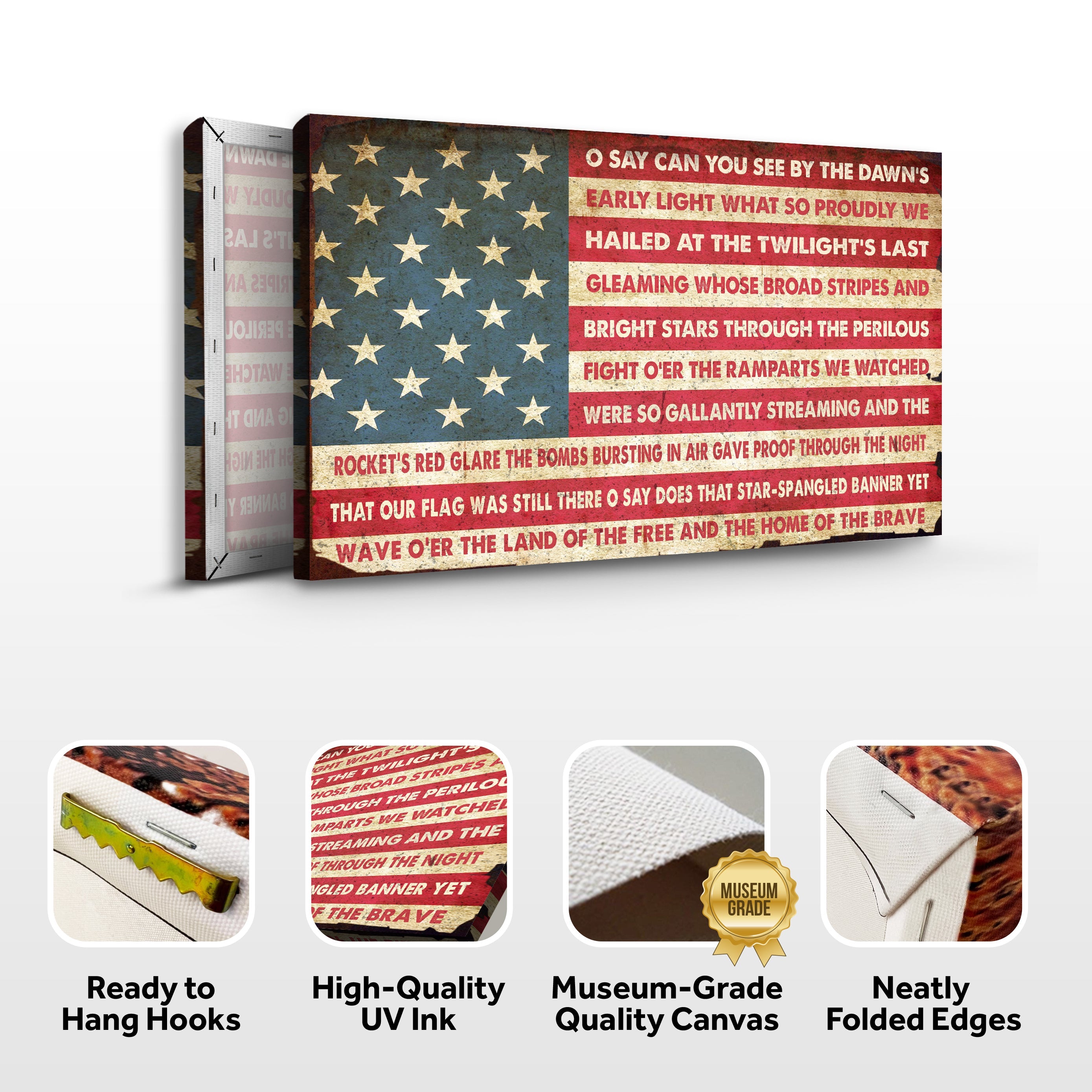American Anthem Canvas Wall Art