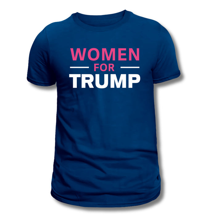 Women for Trump (Pink/Black Design) T-shirt