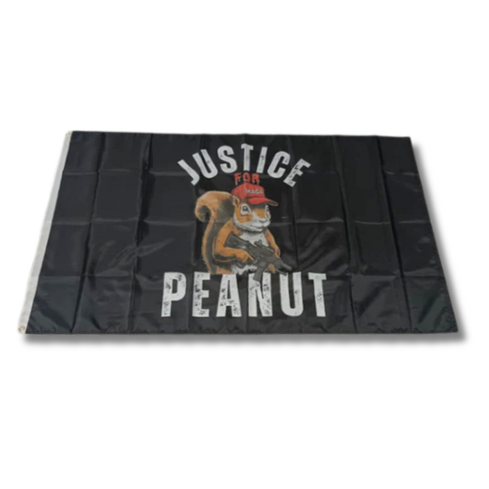 MAGA Justice for Peanut Flag