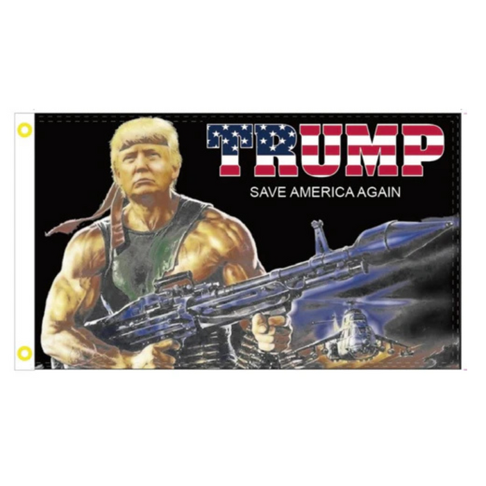 Trump Bazooka: Save America Again Flag