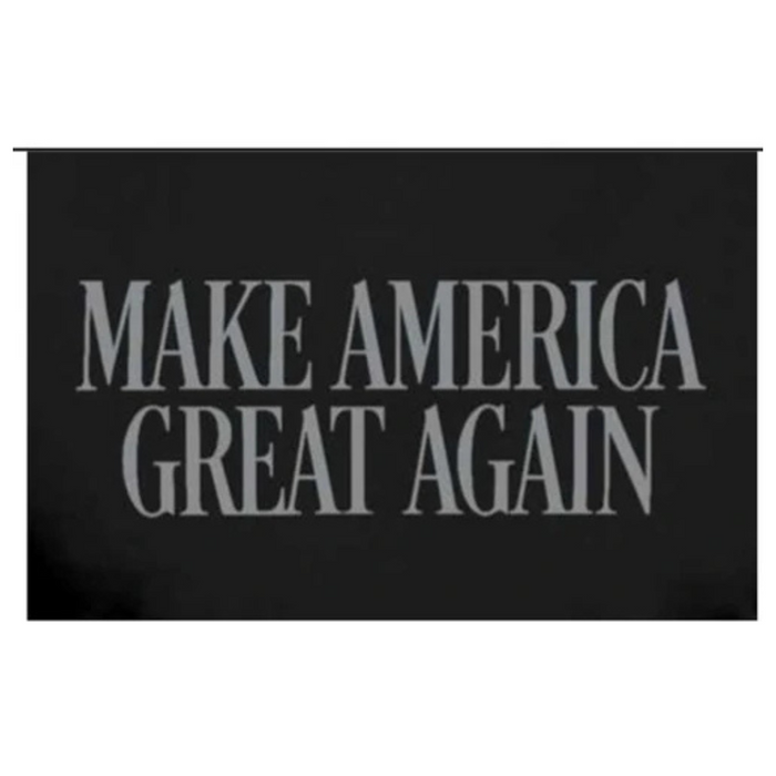 Dark Make America Great Again Black Flag