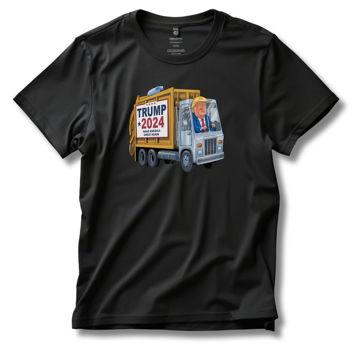 Trump 2024 Garbage Man Cartoon T-Shirt