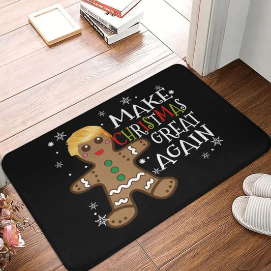 Make Christmas Great Again Non-Slip Door Mat