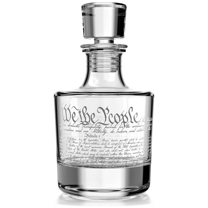 American Heritage 360° Constitution Decanter