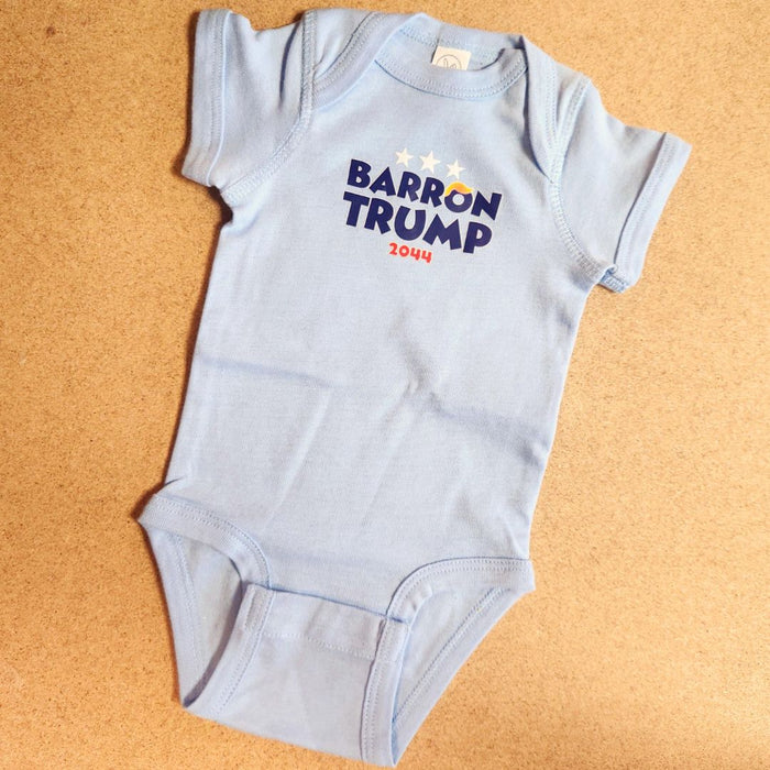 Exclusive: I'll Be Voting Barron Trump 2044 Baby Onesie