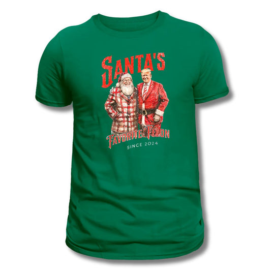 Santa's Favorite Felon Since 2024 T-Shirt