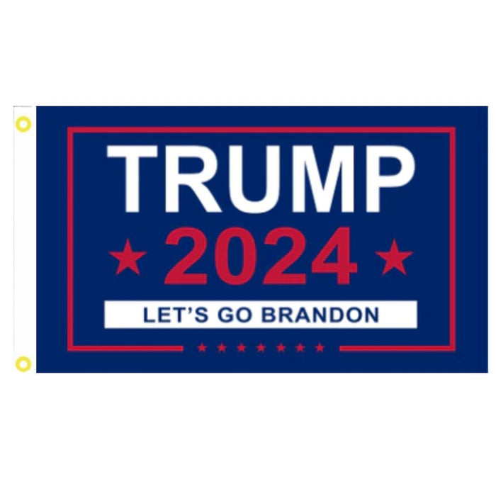 Trump 2024 "Let's Go Brandon" 3'x5' Flag