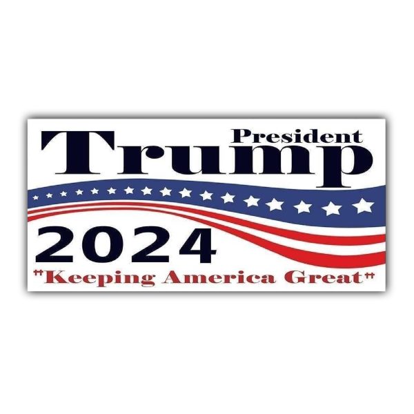 Trump 2024 Patriotic "Keeping America Great" Beach Towel