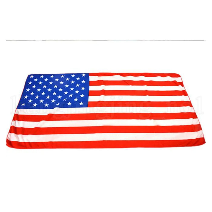 USA American Flag Beach Towel