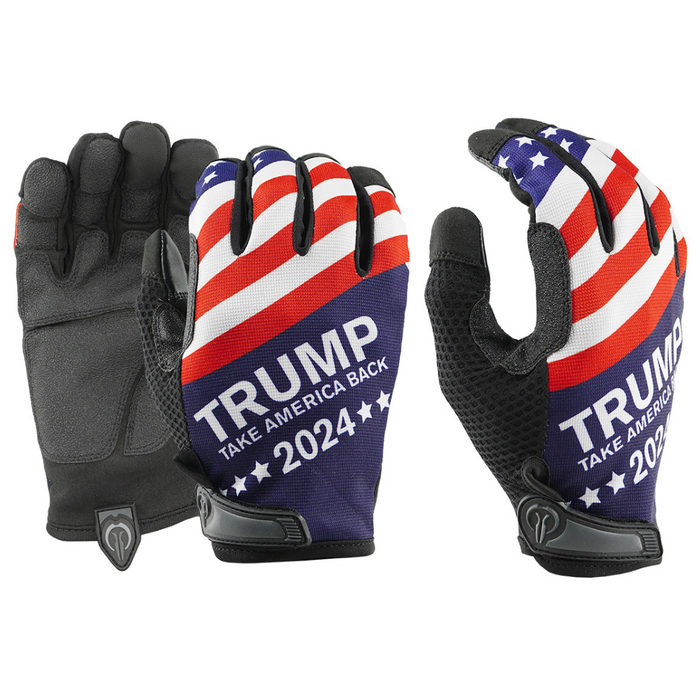 Trump 2024 Patriotic Flag Gloves