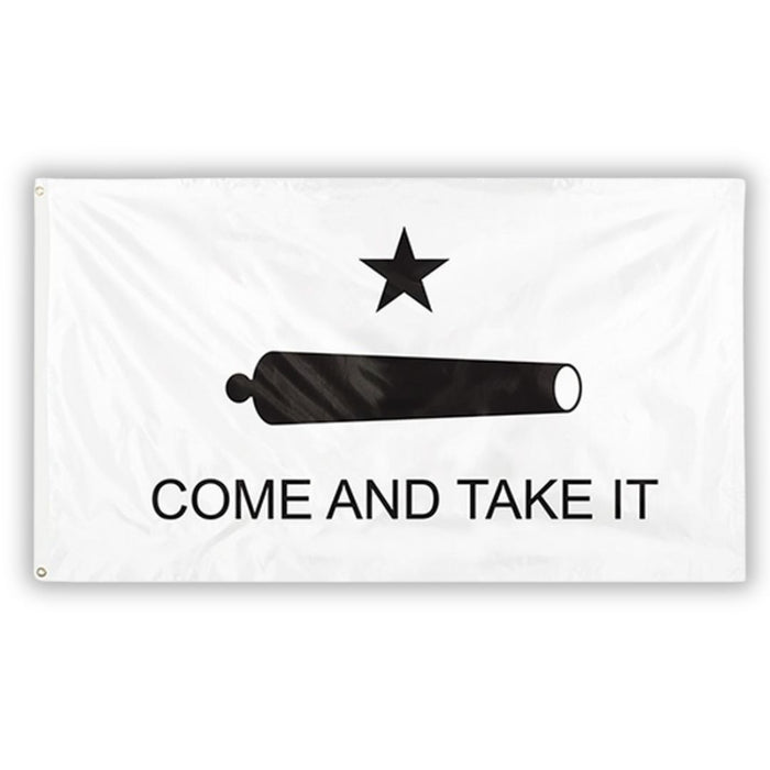 Come & Take It (Texas Star) Cannon 3'x5' Flag