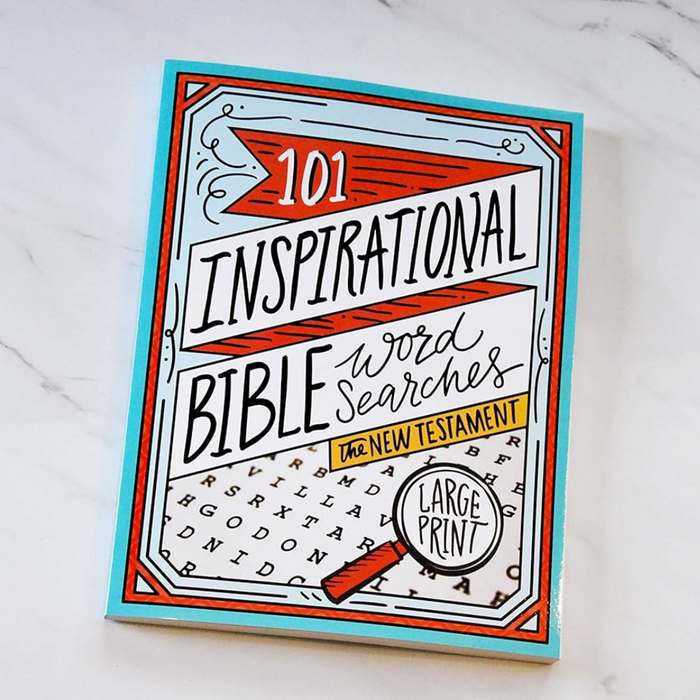 101 Inspirational Bible Word Searches (Softcover Large Print)